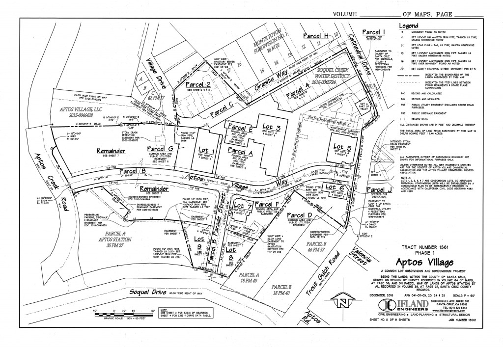 Aptos Village Final Map - Phase 1