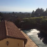 7429 Mesa Drive - View of Guest House and Pool